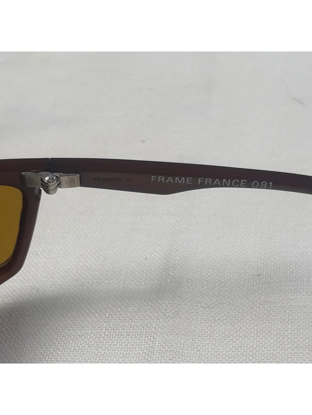 Vtg LL Bean Glacier Sunglasses Frame France 081 Brown/Plum